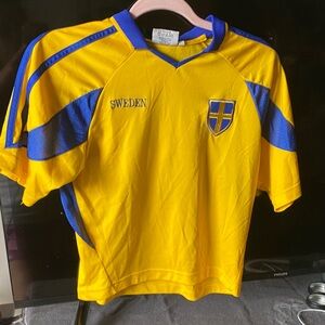 Sweden Kids Jersey - Yellow and Blue